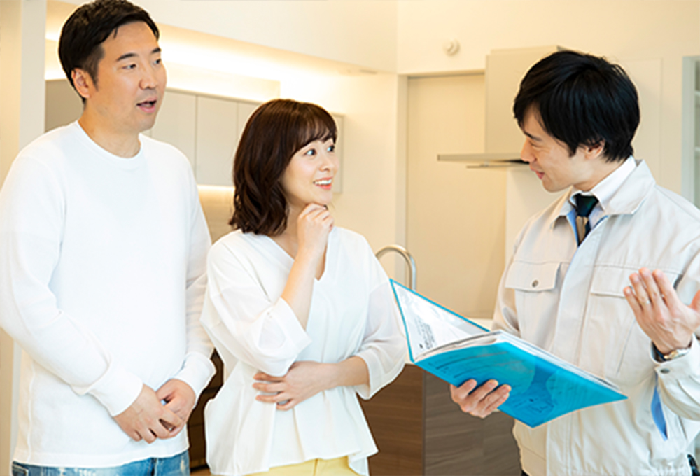 建ててからが本当のお付き合いと考える子育て家族のための安心保証
