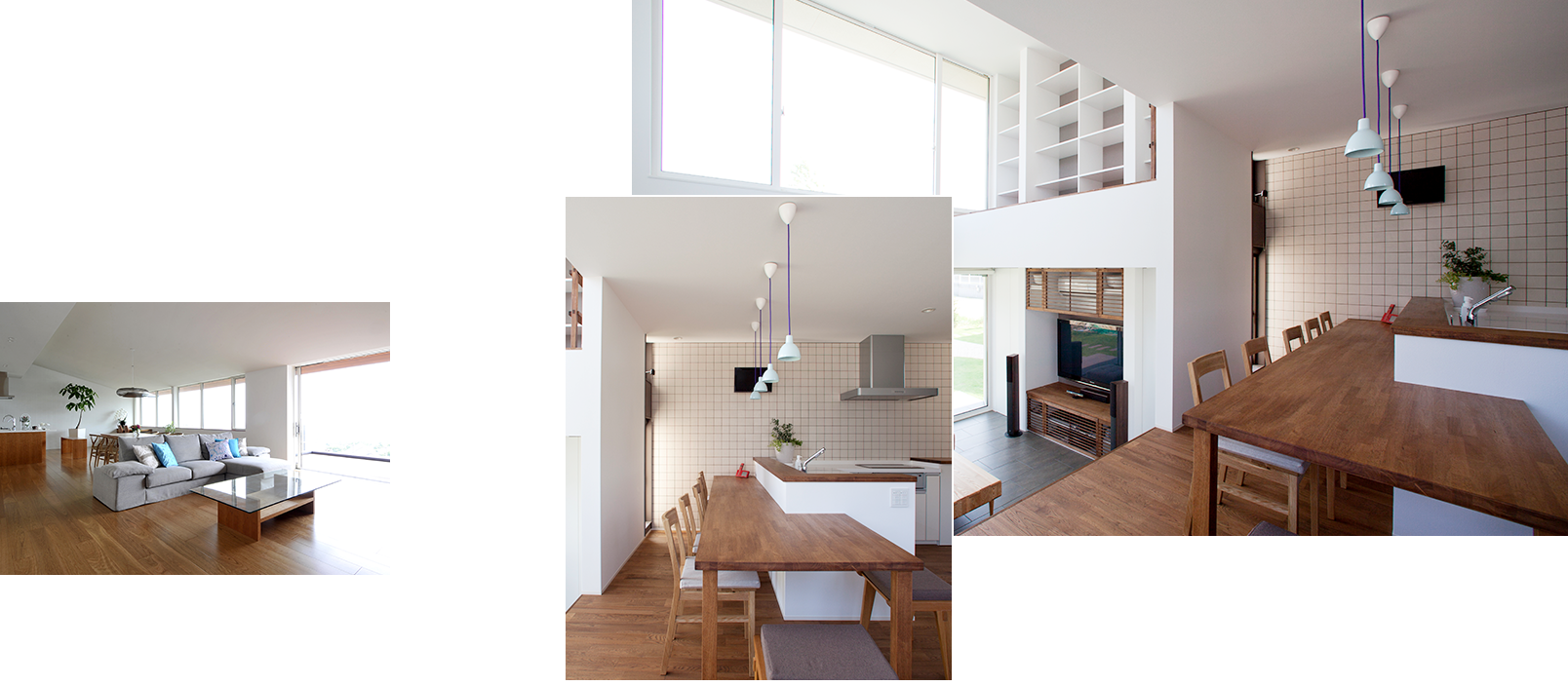 大空間・大開口の開放的で、心地よい住まい。